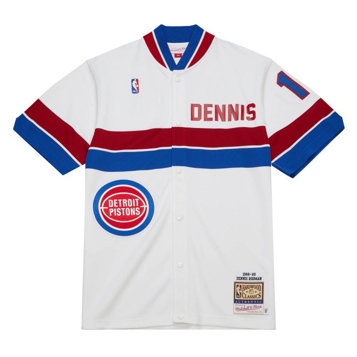Mitchell & Ness Authentic Shooting Shirt Detroit Pistons 1988-89 Dennis Rodman