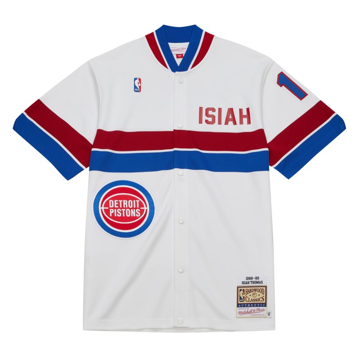 Mitchell & Ness Authentic Shooting Shirt Detroit Pistons 1988-89 Isiah Thomas