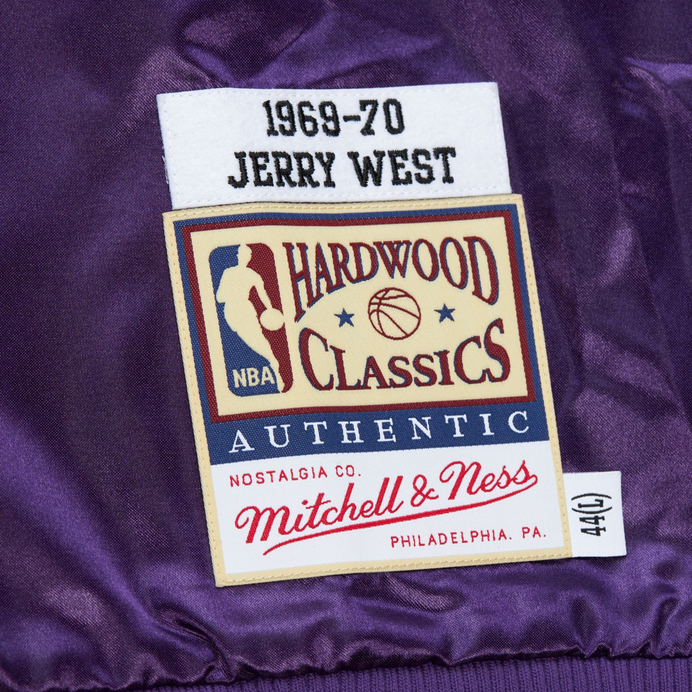 Mitchell & Ness Authentic Shooting Shirt Los Angeles Lakers 1969-70 Jerry West