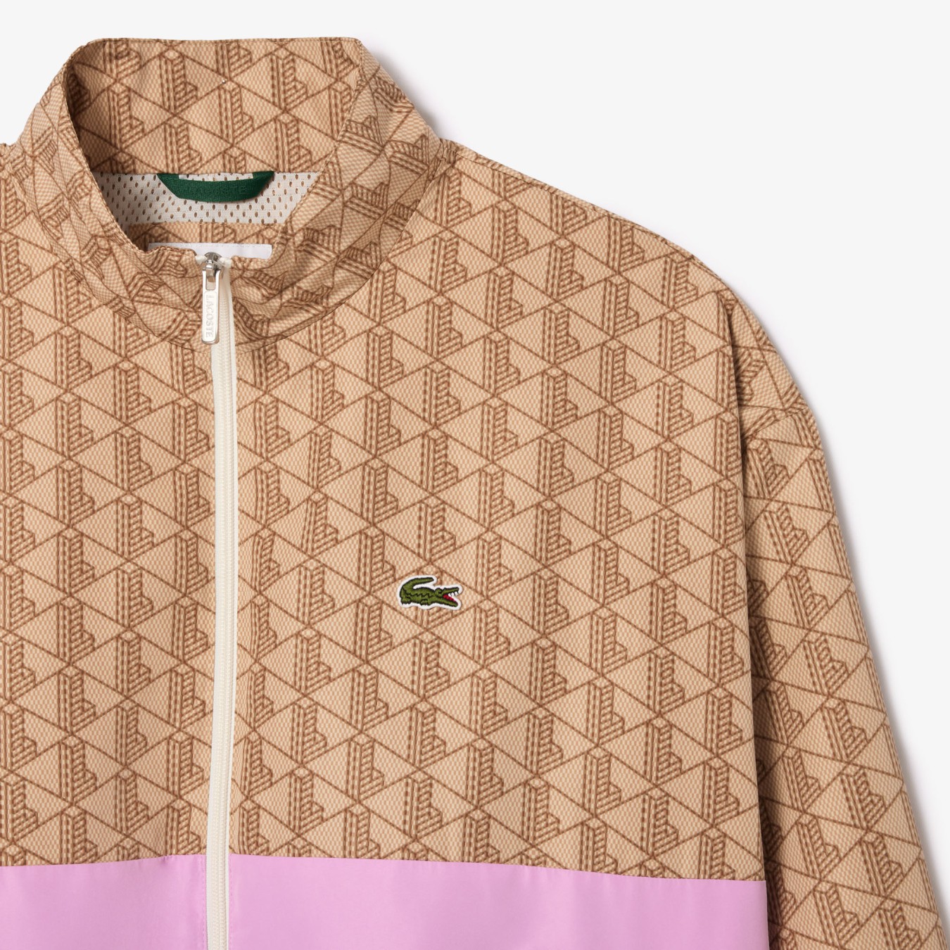 Lacoste Monogram Colorblock Track Jacket