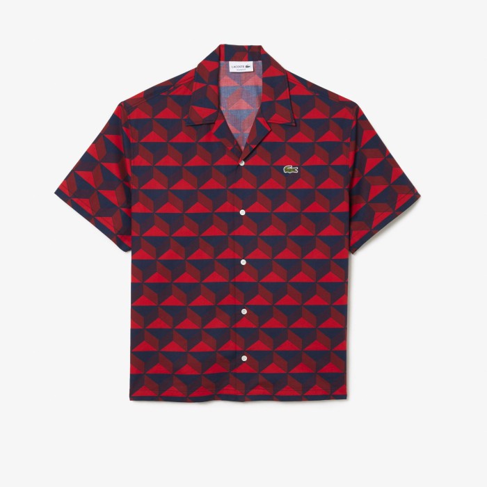 Lacoste Short Sleeved Robert George Print Shirt