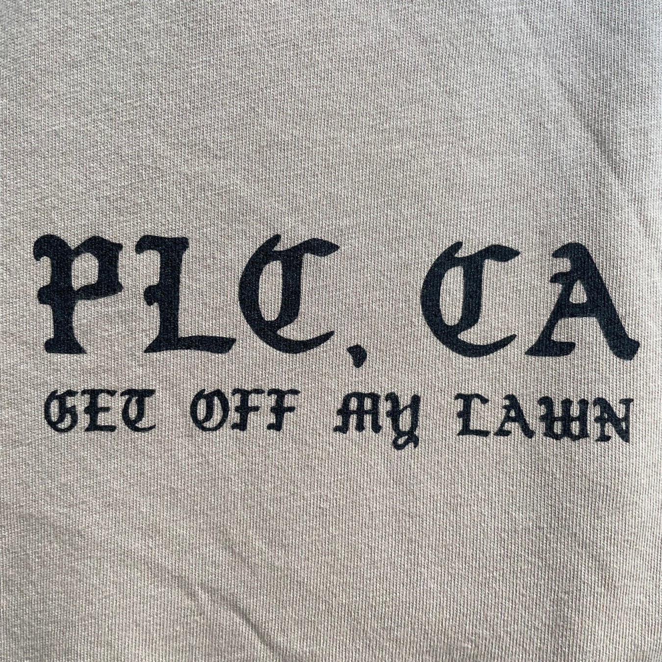 Pasadena Leisure Club Off My Lawn Tee
