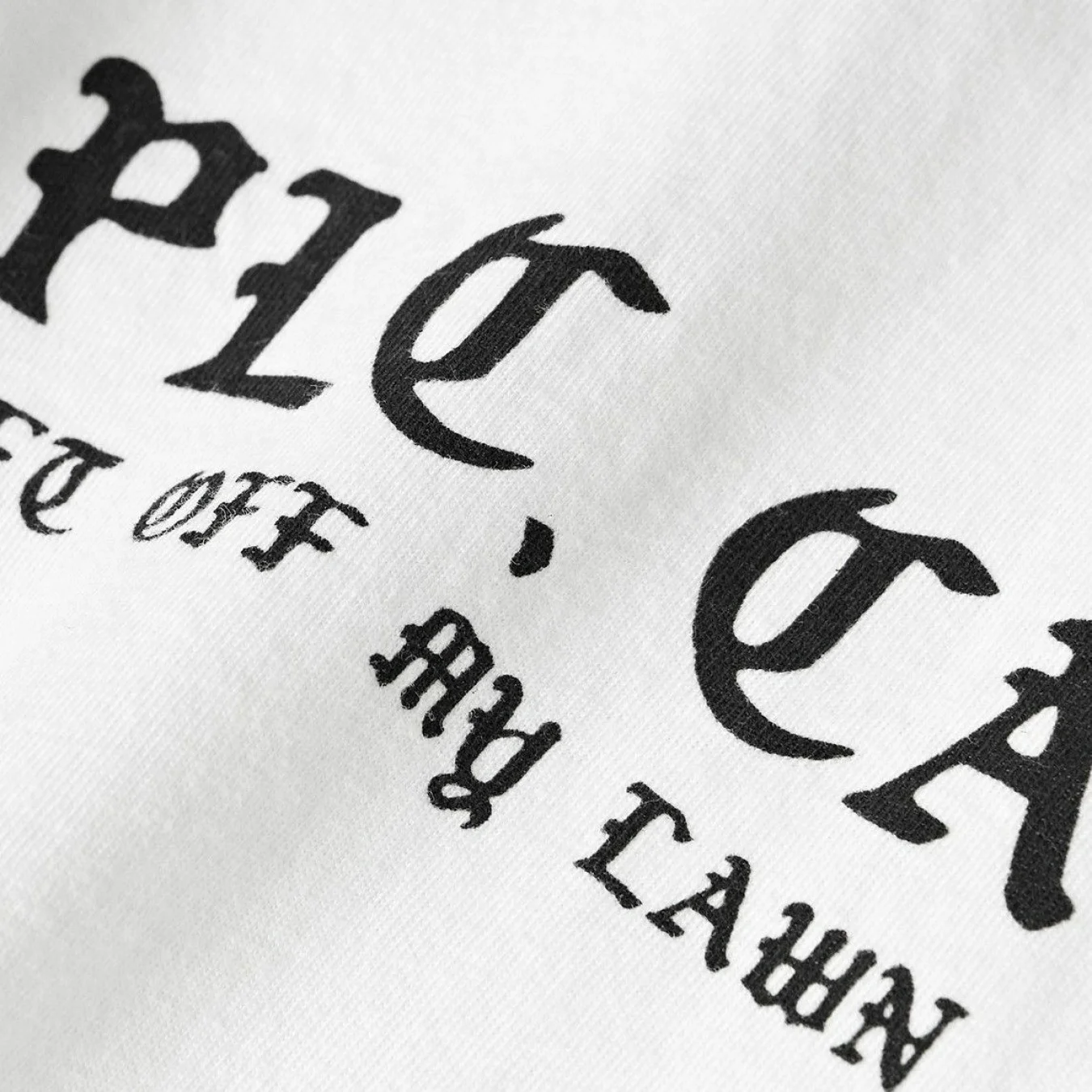 Pasadena Leisure Club Off My Lawn Tee