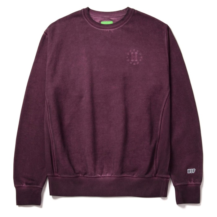 Huf 12 Galaxies Faded Crewneck Sweatshirt