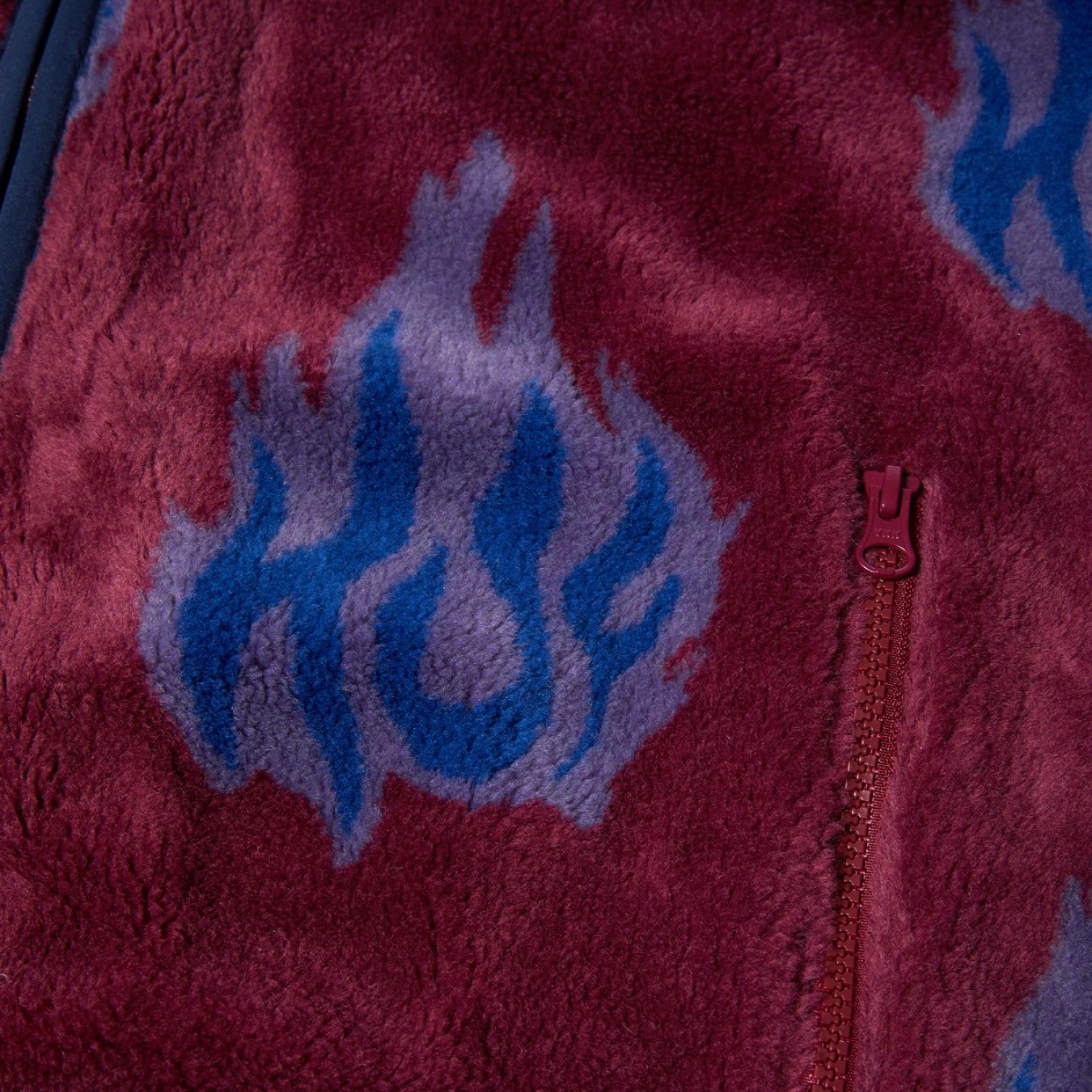 Huf Flamin' Zip Sherpa Fleece