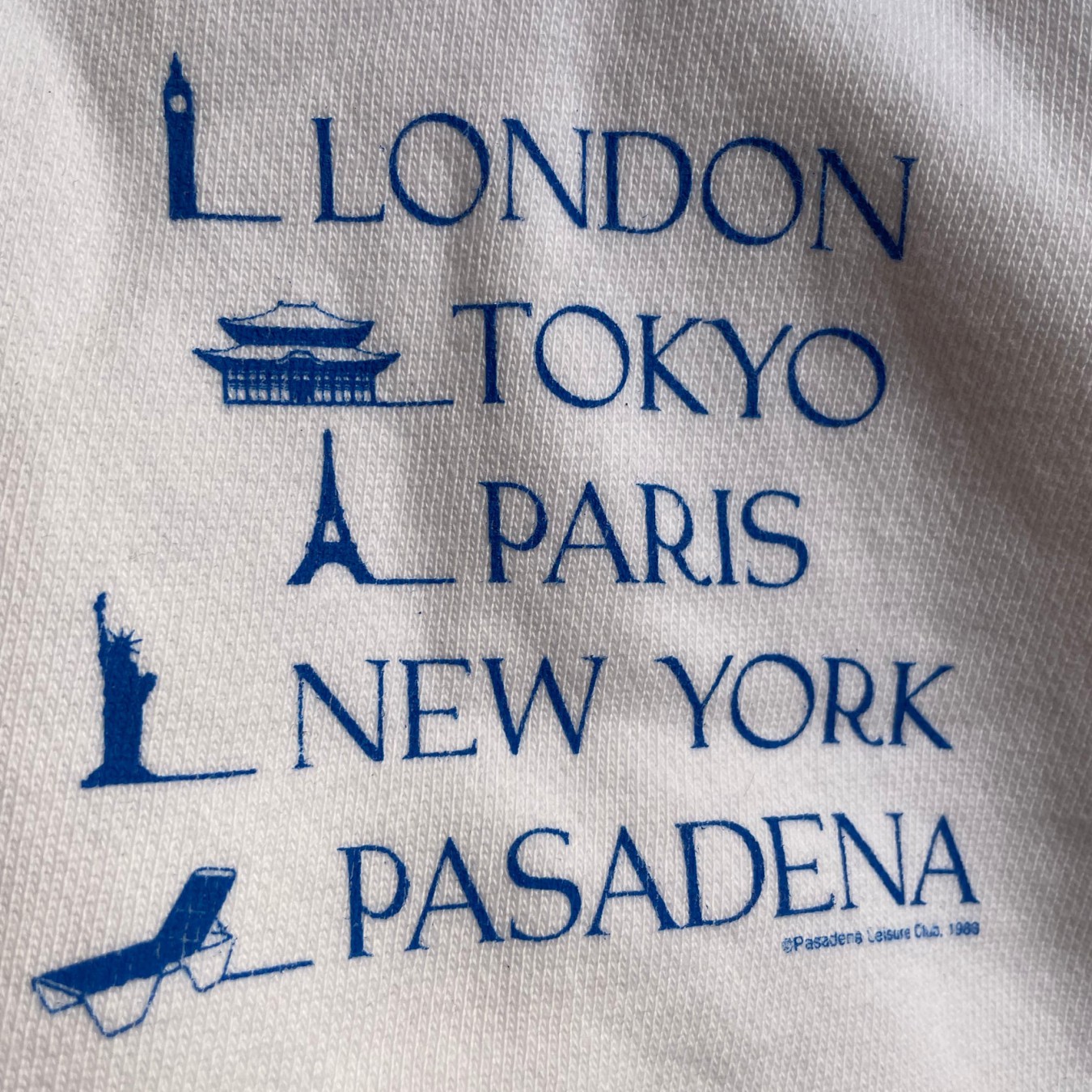 Pasadena Leisure Club Landmarks Tee