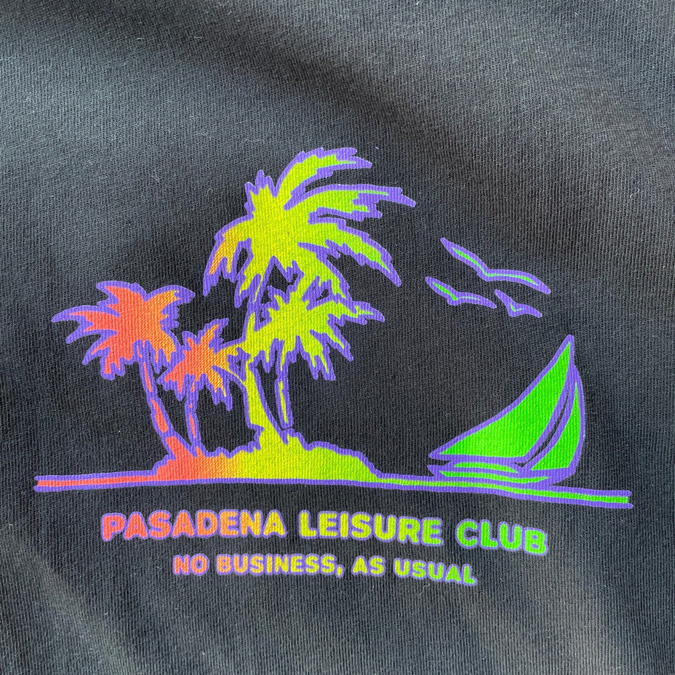 Pasadena Leisure Club No Business Tee