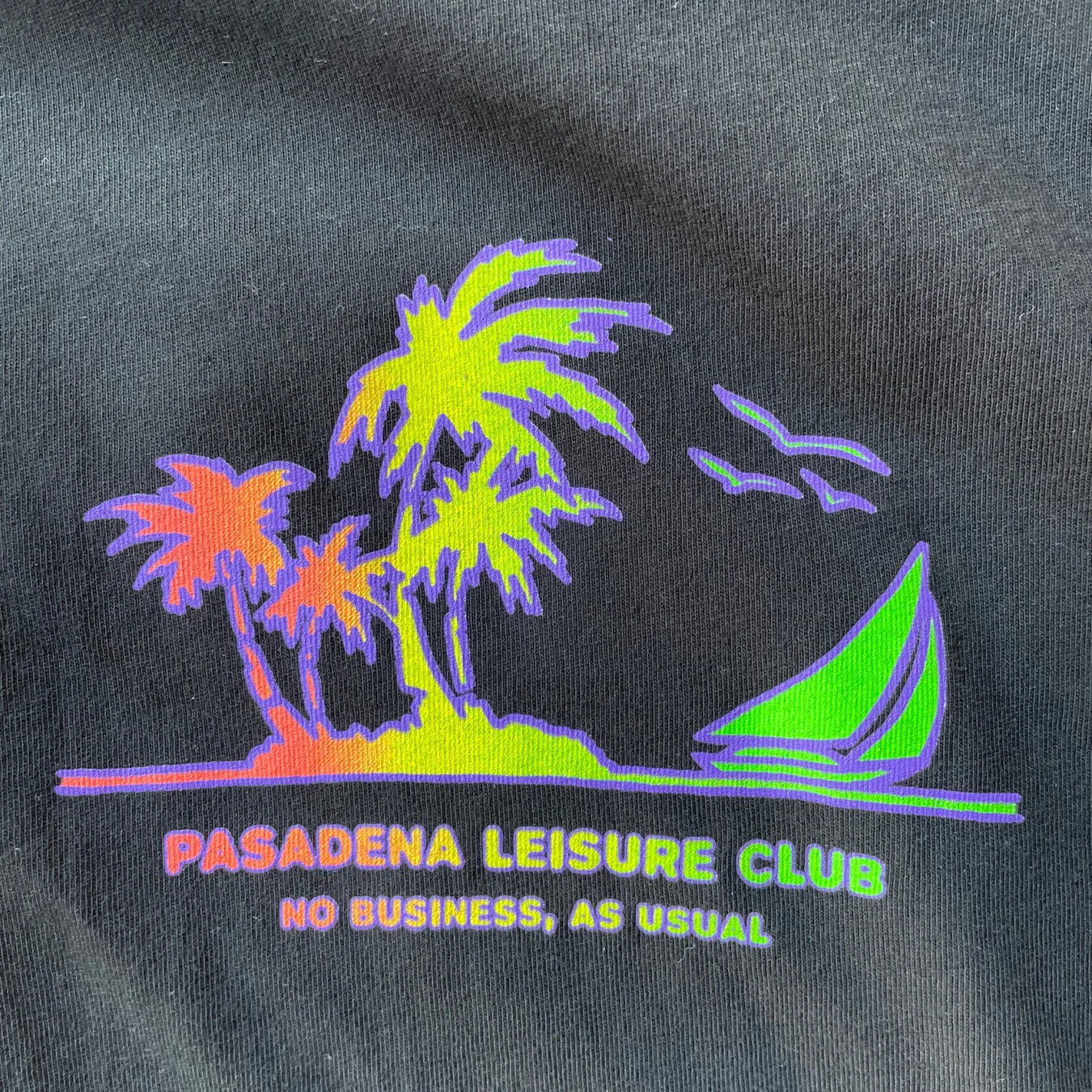 Pasadena Leisure Club No Business Tee