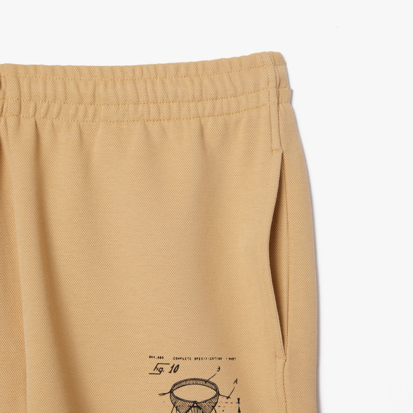 Lacoste Double Face Printed Pique Jogger Shorts