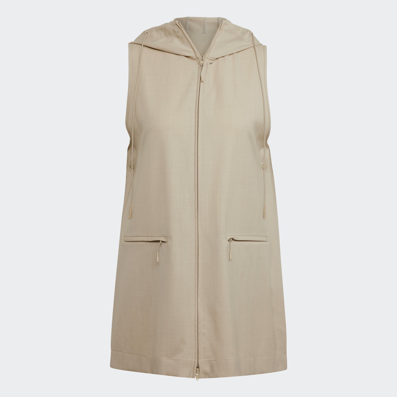 Y-3 Sleeveless Zip-Fastening Jacket W