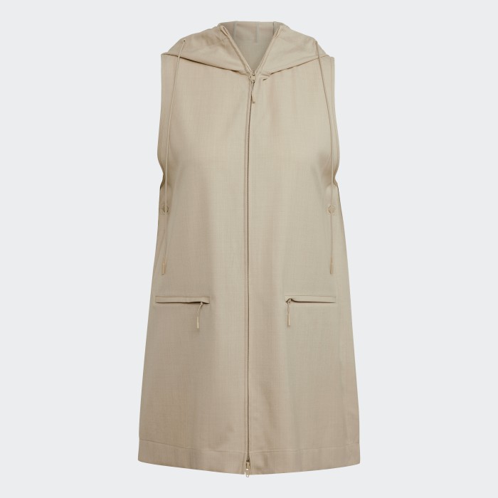 Y-3 Sleeveless Zip-Fastening Jacket W