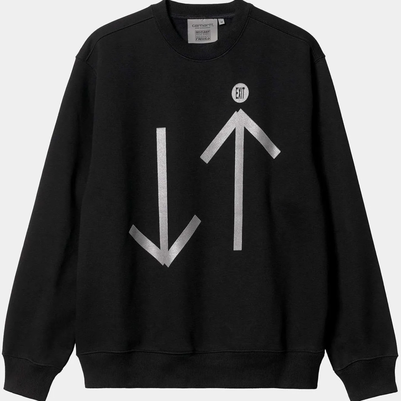 Carhartt WIP Relevant Parties Exit Records Sweatshirt
