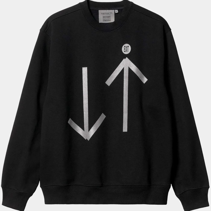 Carhartt WIP Relevant Parties Exit Records Sweatshirt
