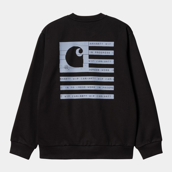 Carhartt WIP Label State Flag Sweatshirt