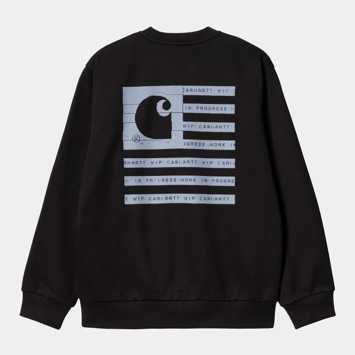 Carhartt WIP Label State Flag Sweatshirt