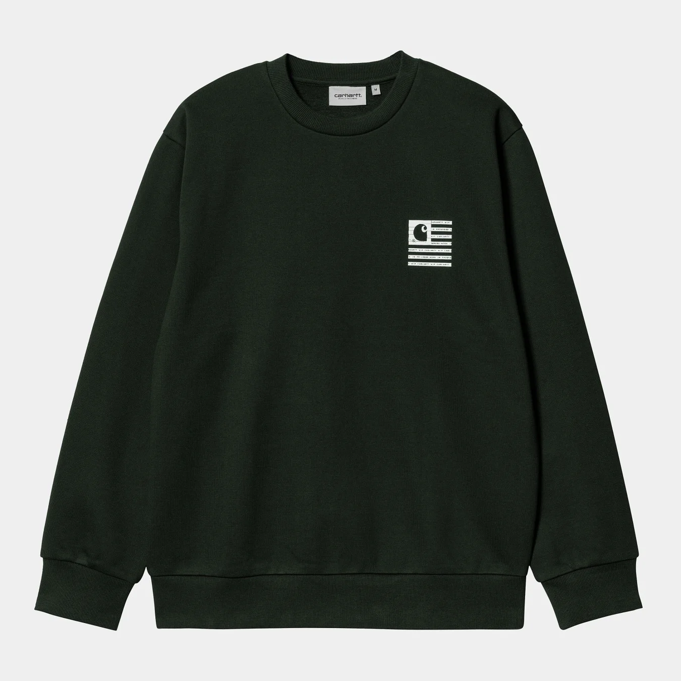 Carhartt WIP Label State Flag Sweatshirt