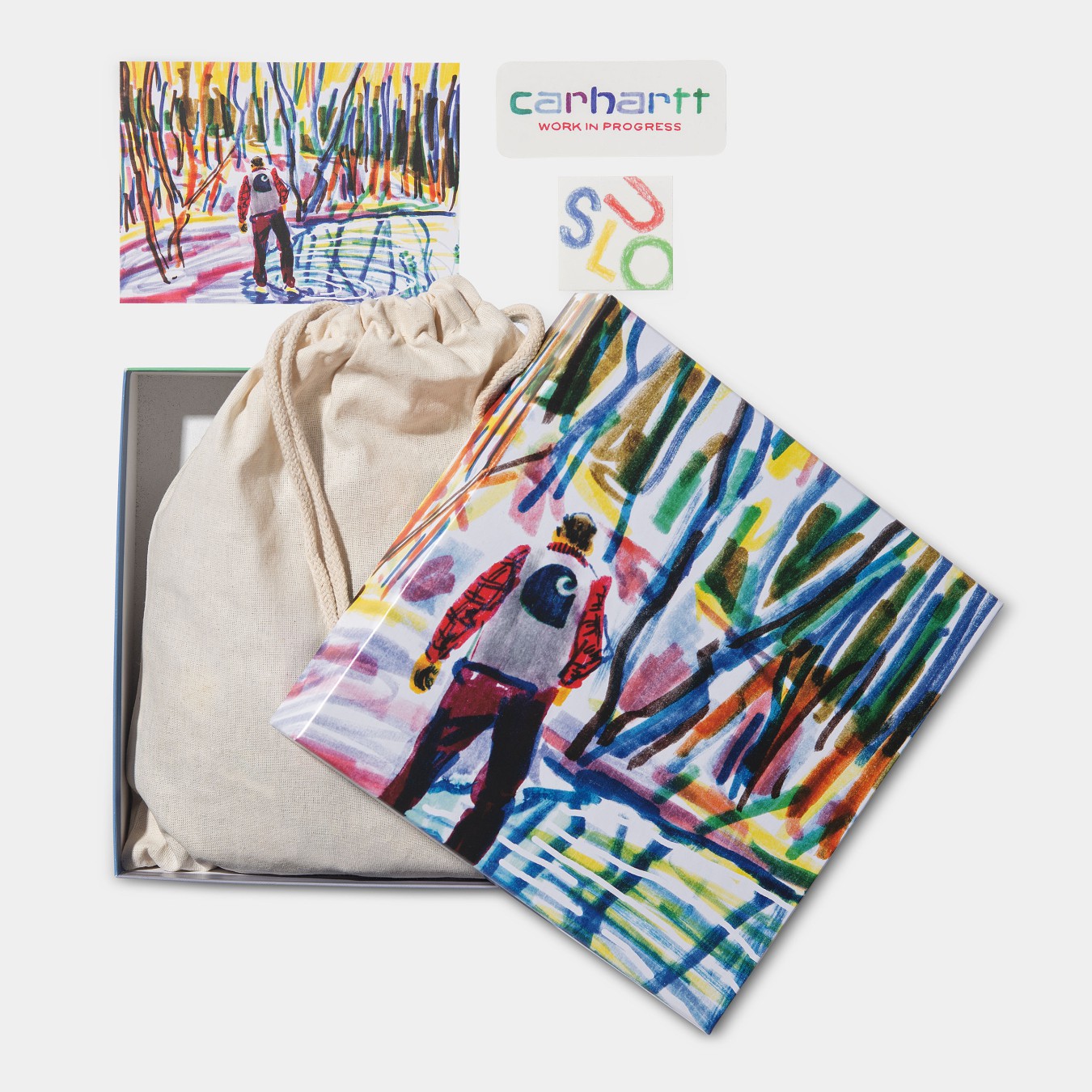 Carhartt WIP Ollie Mac Icy Lake Puzzle