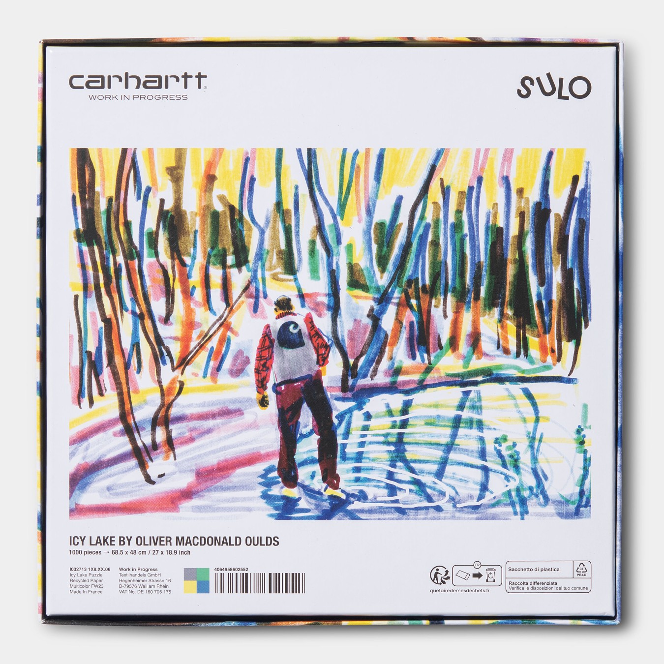 Carhartt WIP Ollie Mac Icy Lake Puzzle
