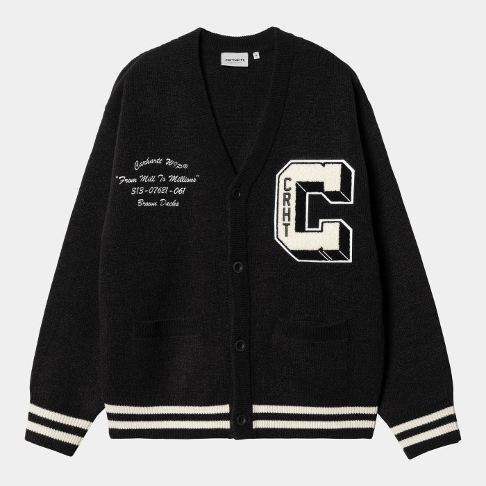 Carhartt WIP Brown Ducks Cardigan