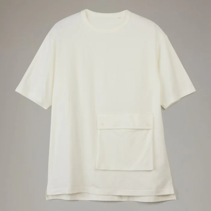 Y-3 Crepe Jersey Short Sleeve Pocket Tee