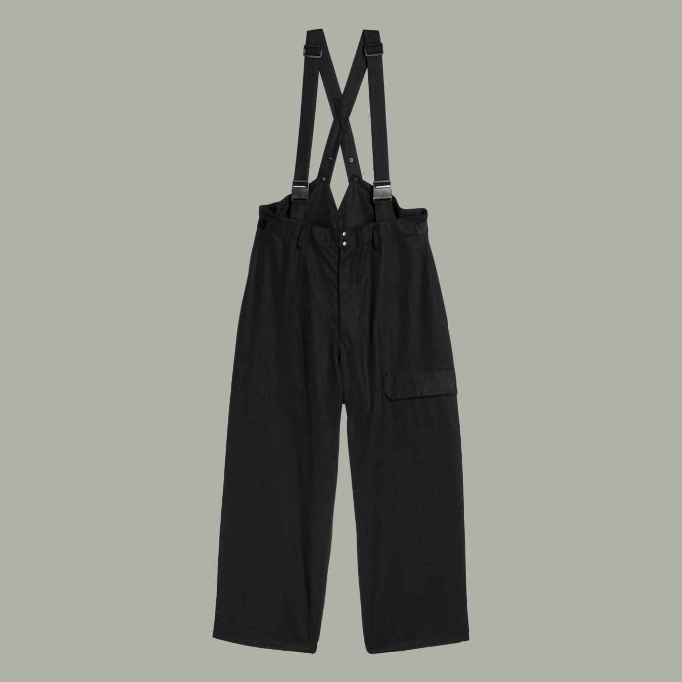Y-3 Washed Twill Suspender Pants