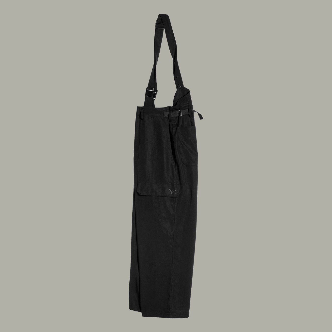 Y-3 Washed Twill Suspender Pants