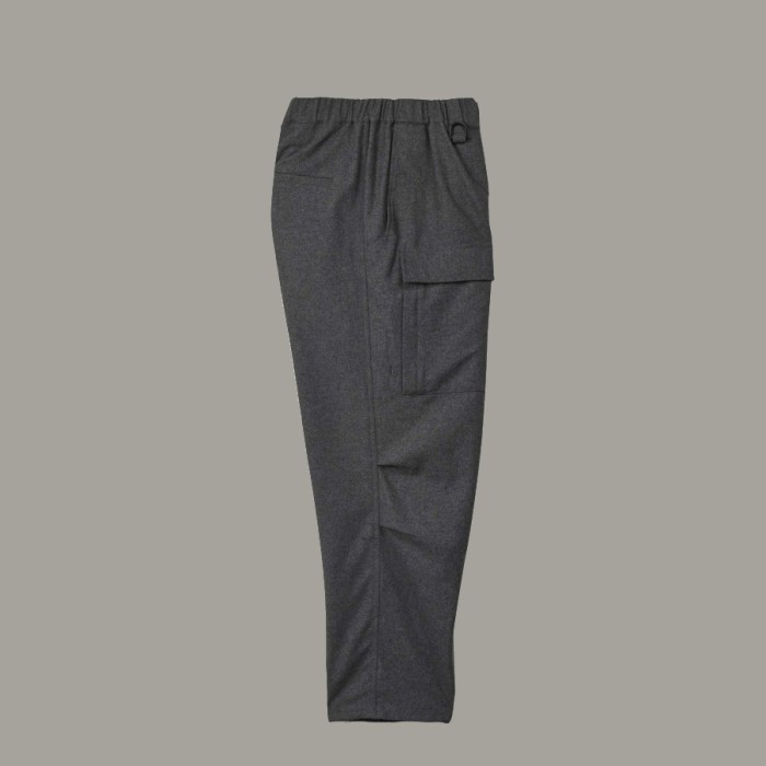 Y-3 Wool Flannel Cargo Pants