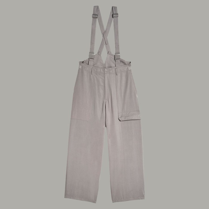 Y-3 Washed Twill Suspender Pants