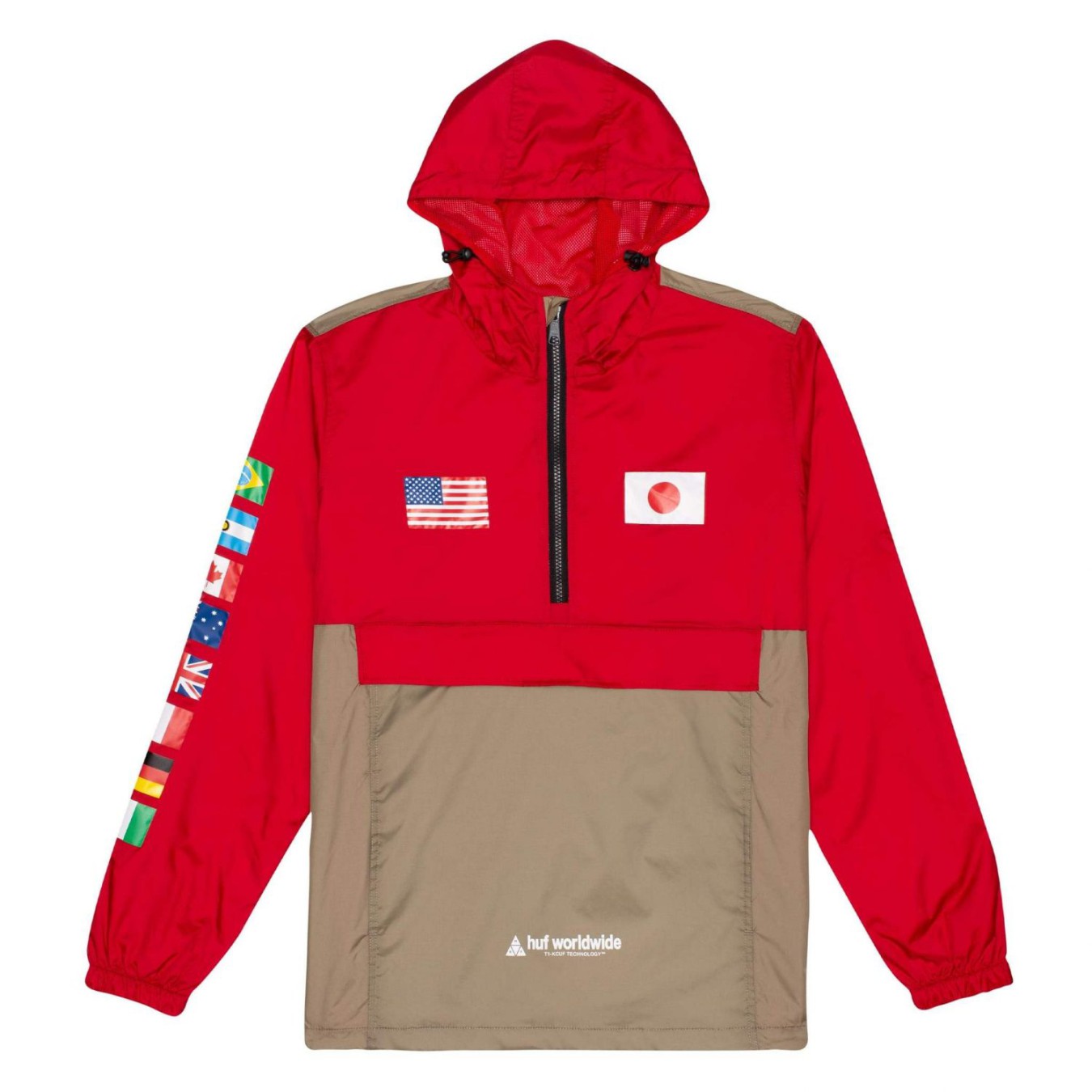Huf Flags Anorak Jacket