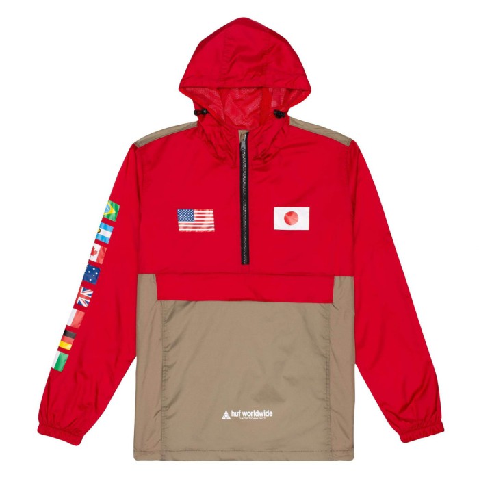 Huf Flags Anorak Jacket