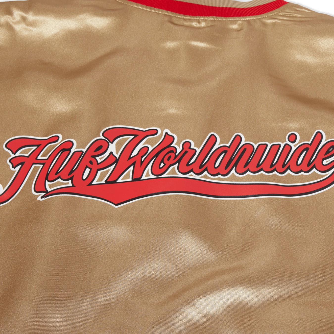 Huf Crackerjack Satin Baseball Jacket