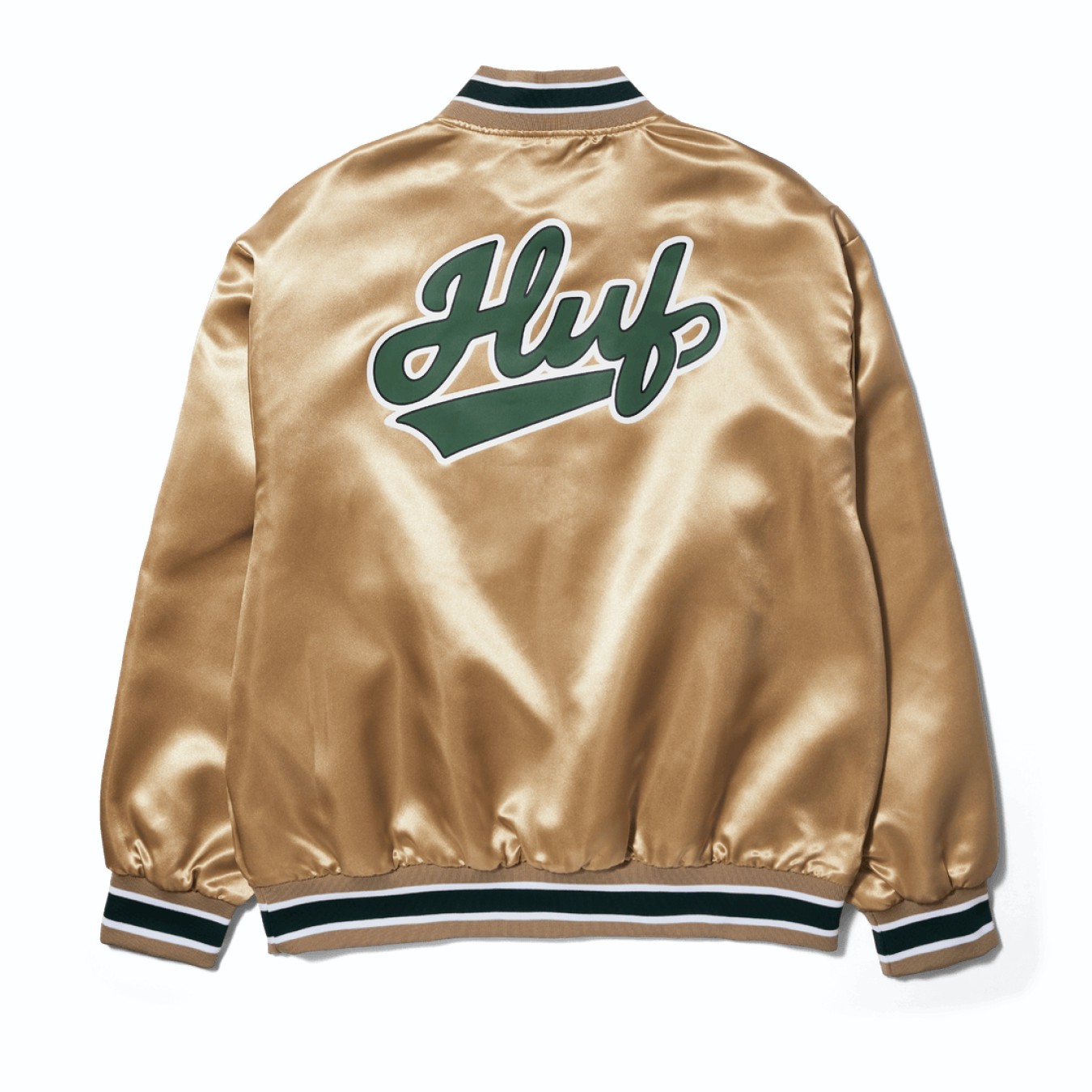 Huf Pop Fly Satin Baseball Jacket