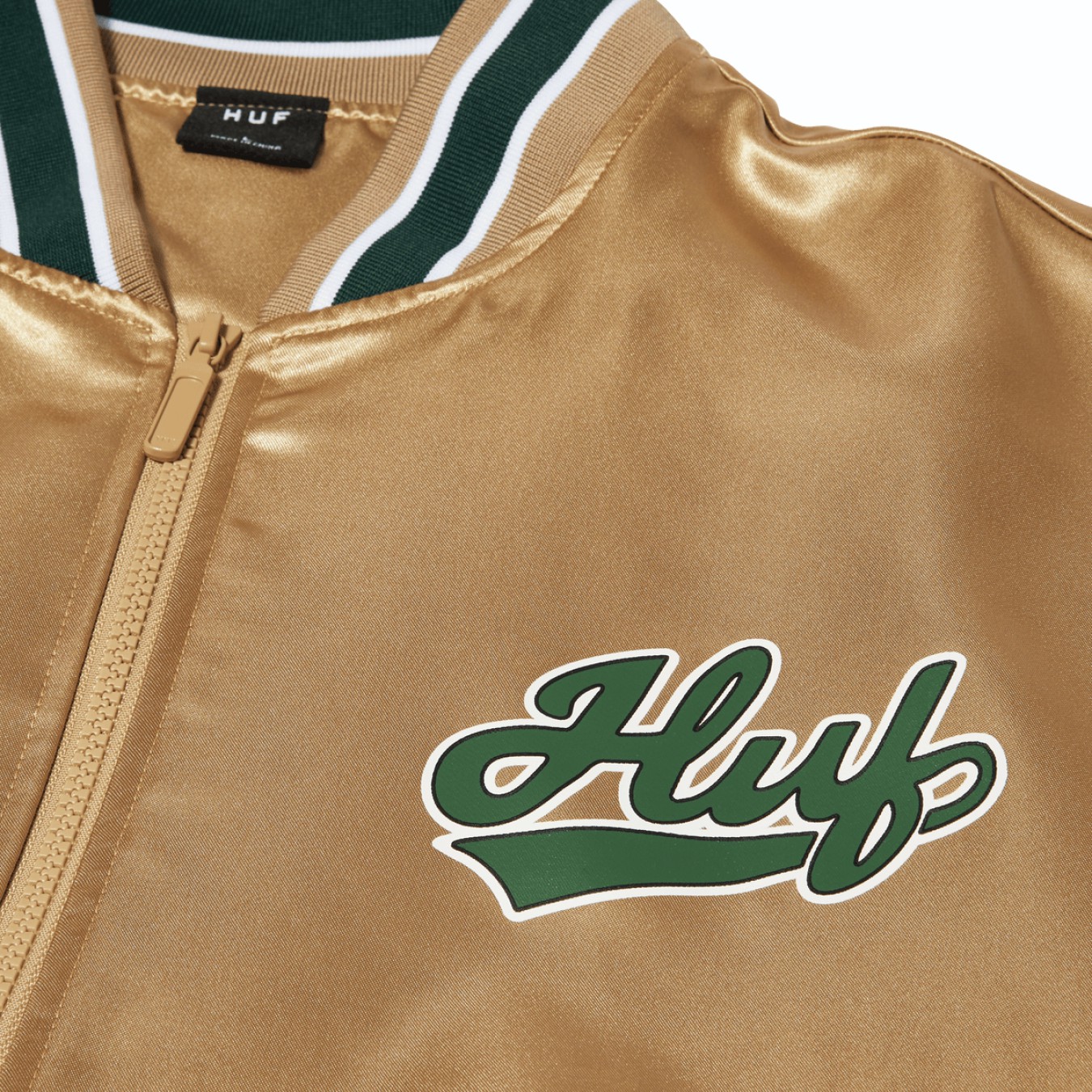 Huf Pop Fly Satin Baseball Jacket