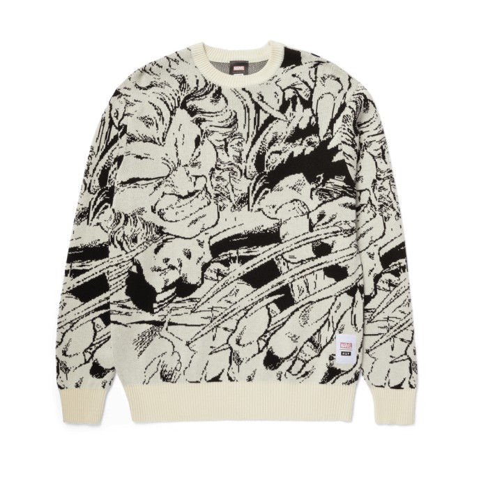 Huf x X-Men Epic Showdown Crew Sweater