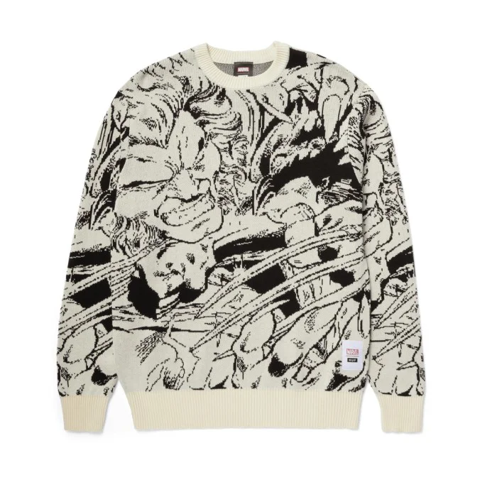 Huf x X-Men Epic Showdown Crew Sweater