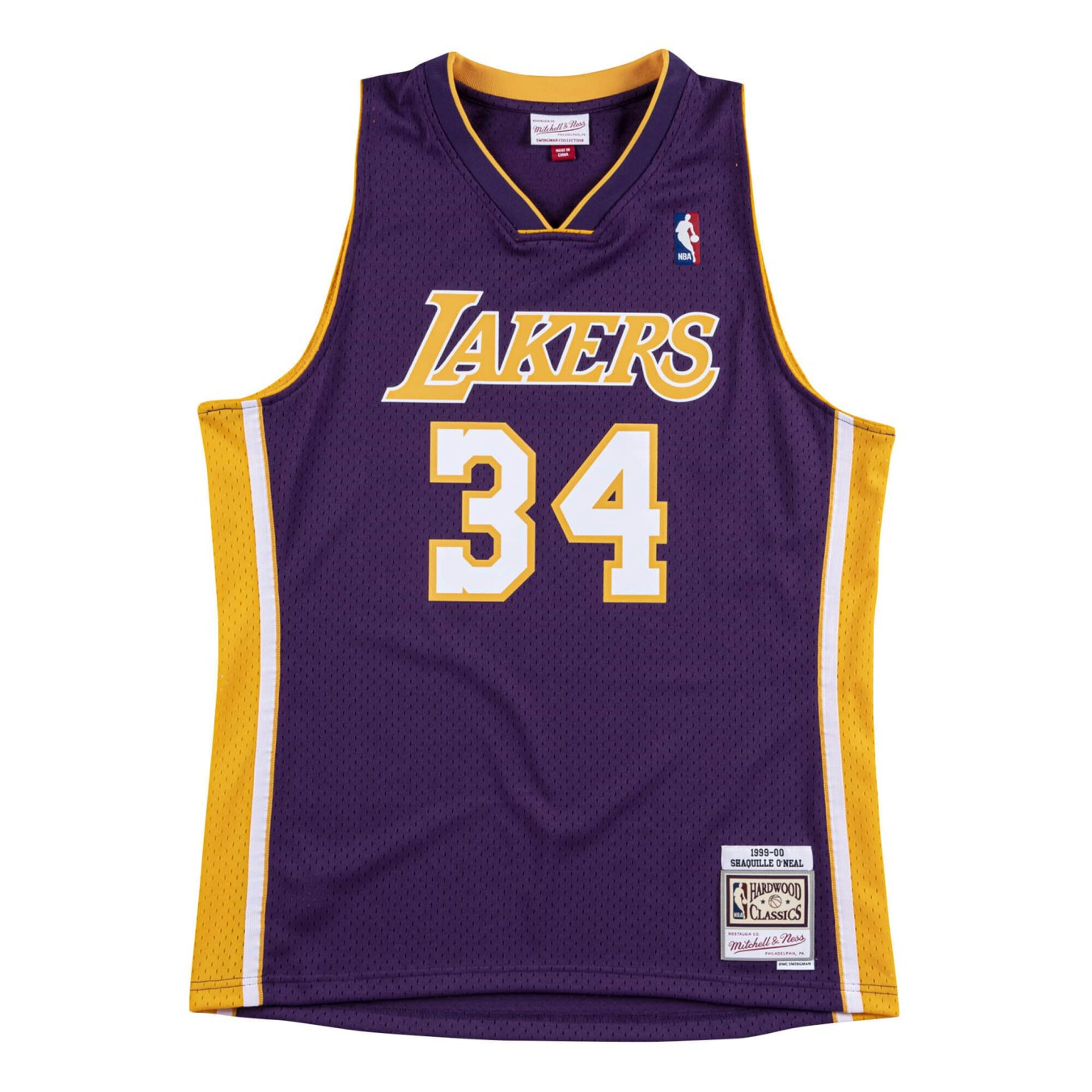 Mitchell & Ness Swingman Jersey Los Angeles Lakers 1999-00 Shaquille O'Neal