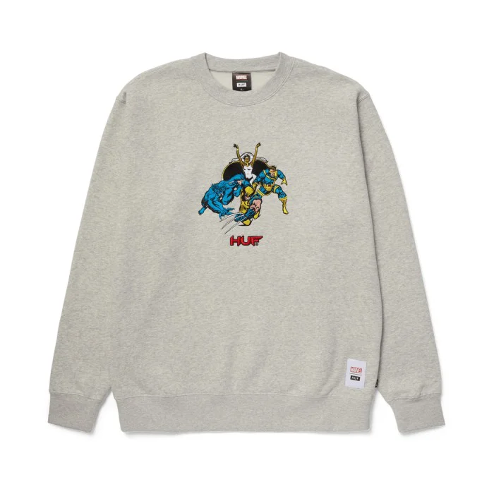 Huf x X-Men Mutant Team-up Crewneck Sweatshirt