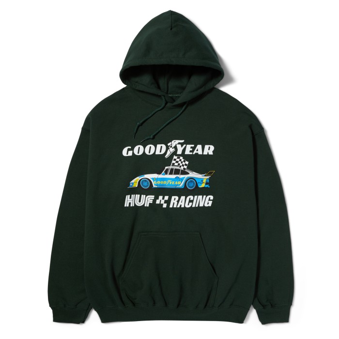 Huf x Goodyear Checkered Flag Pullover Hoodie