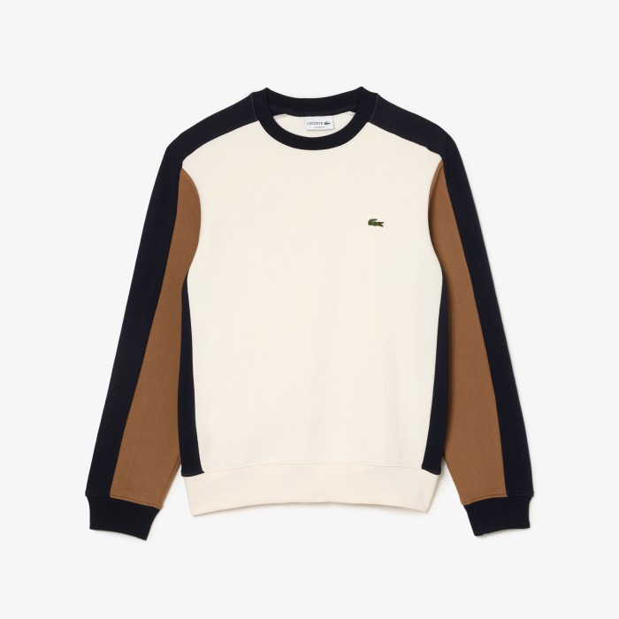 Lacoste Brushed Fleece Colourblock Jogger Sweatshirt