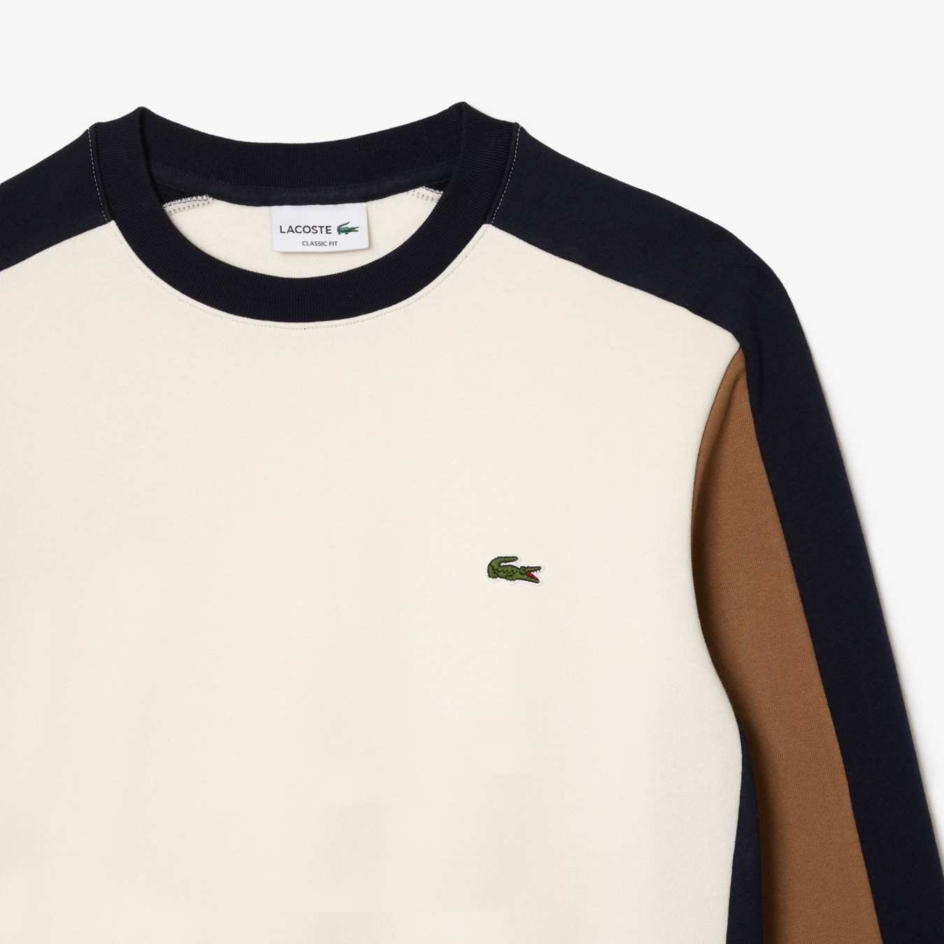 Lacoste Brushed Fleece Colourblock Jogger Sweatshirt