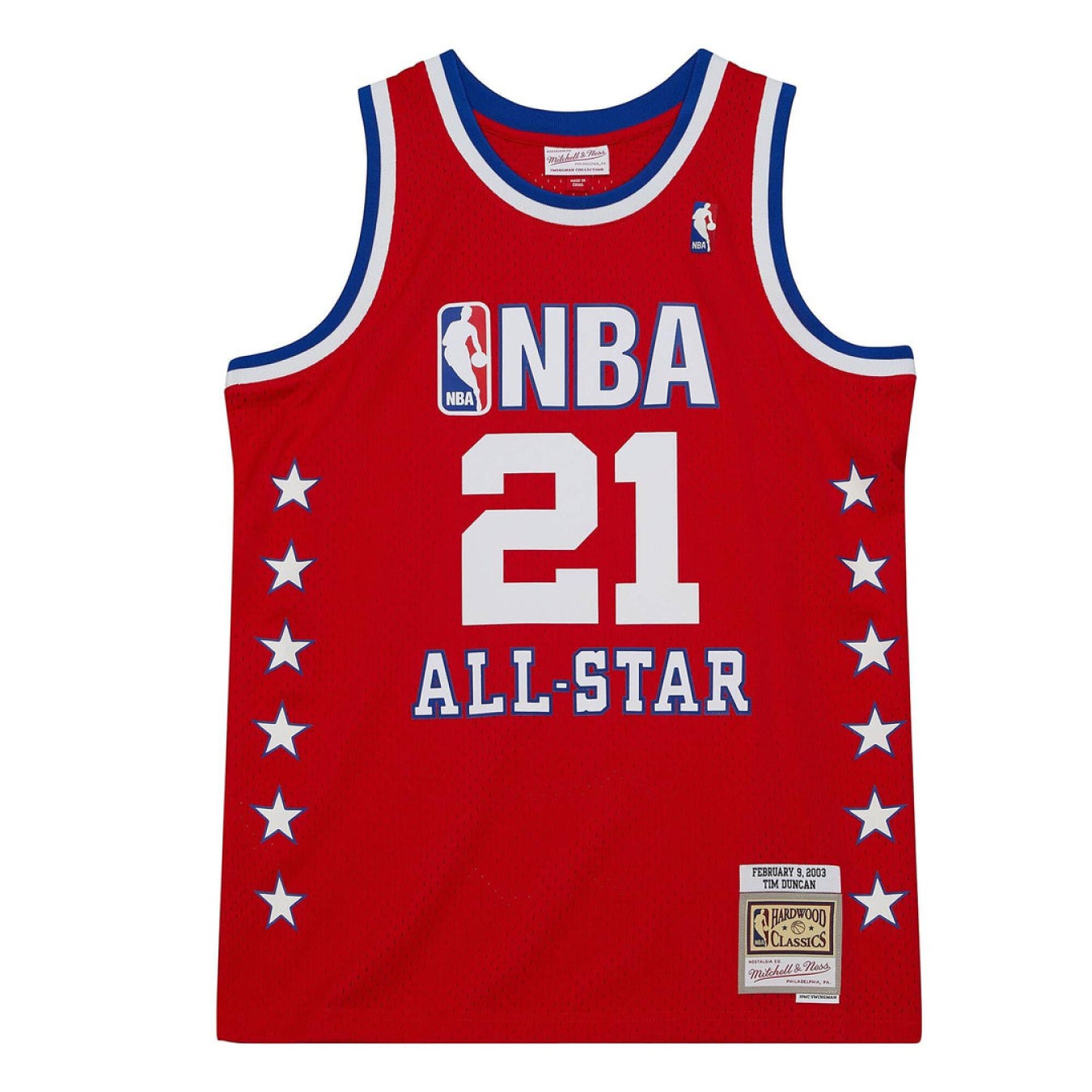 Mitchell & Ness Swingman Jersey All Star West 2003-04 Tim Duncan
