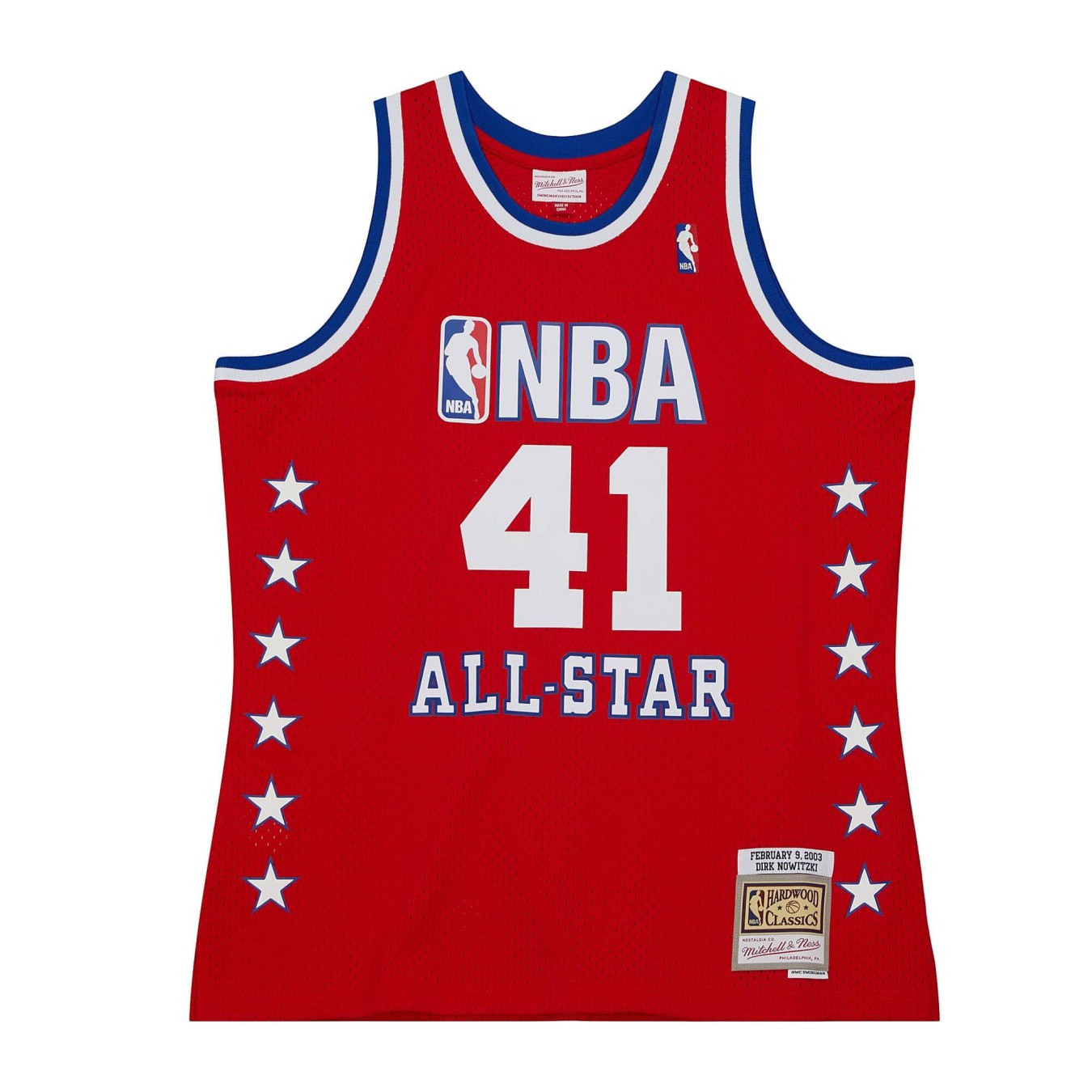 Mitchell & Ness Swingman Jersey All Star West 2003-04 Dirk Nowitzki
