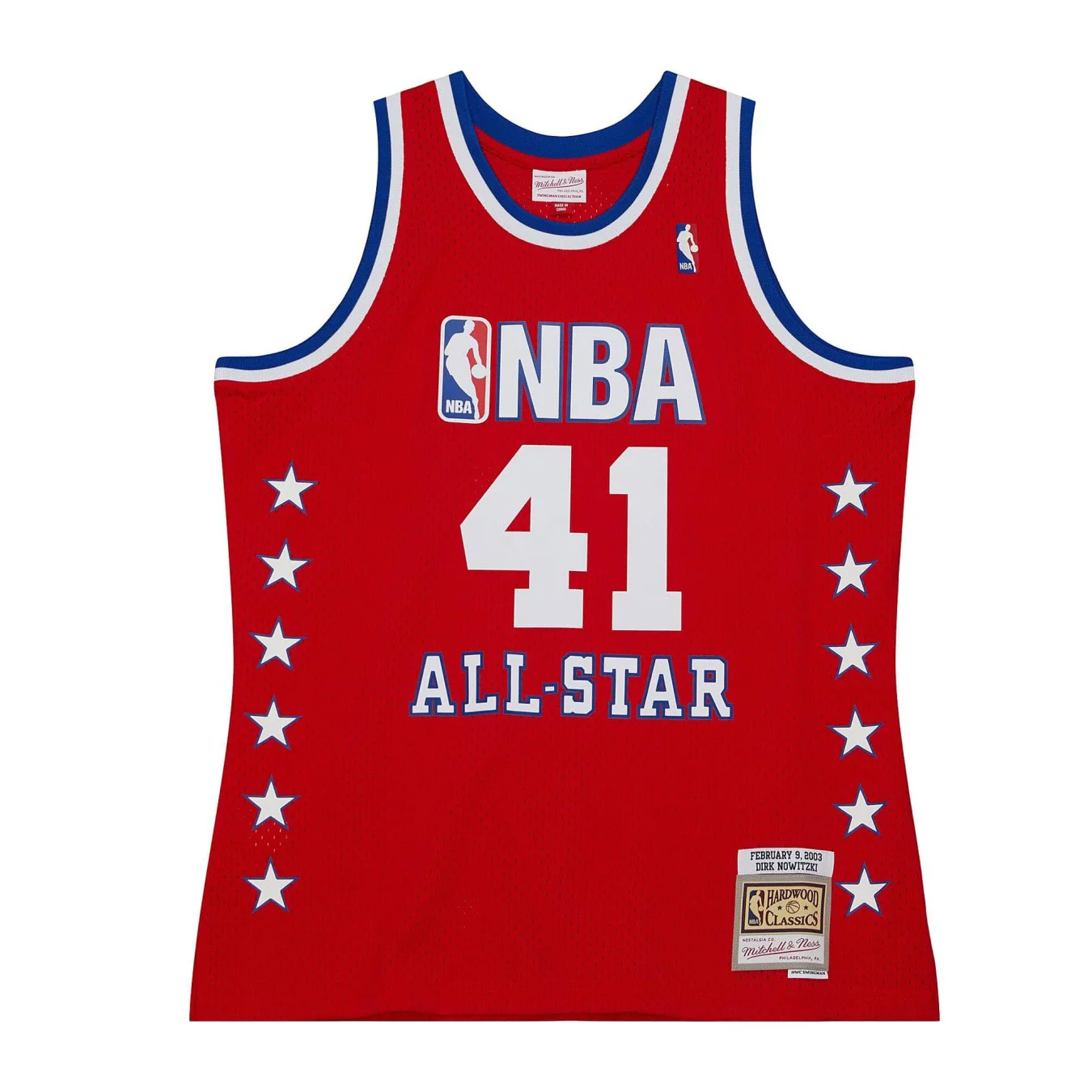 Mitchell & Ness Swingman Jersey All Star West 2003-04 Dirk Nowitzki