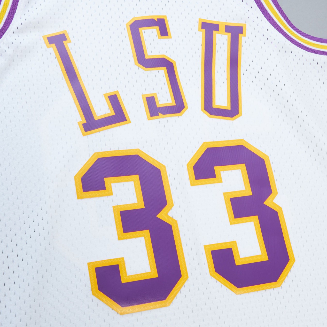 Mitchell & Ness Swingman Jersey Louisiana State University White 1990 Shaquille O'Neal