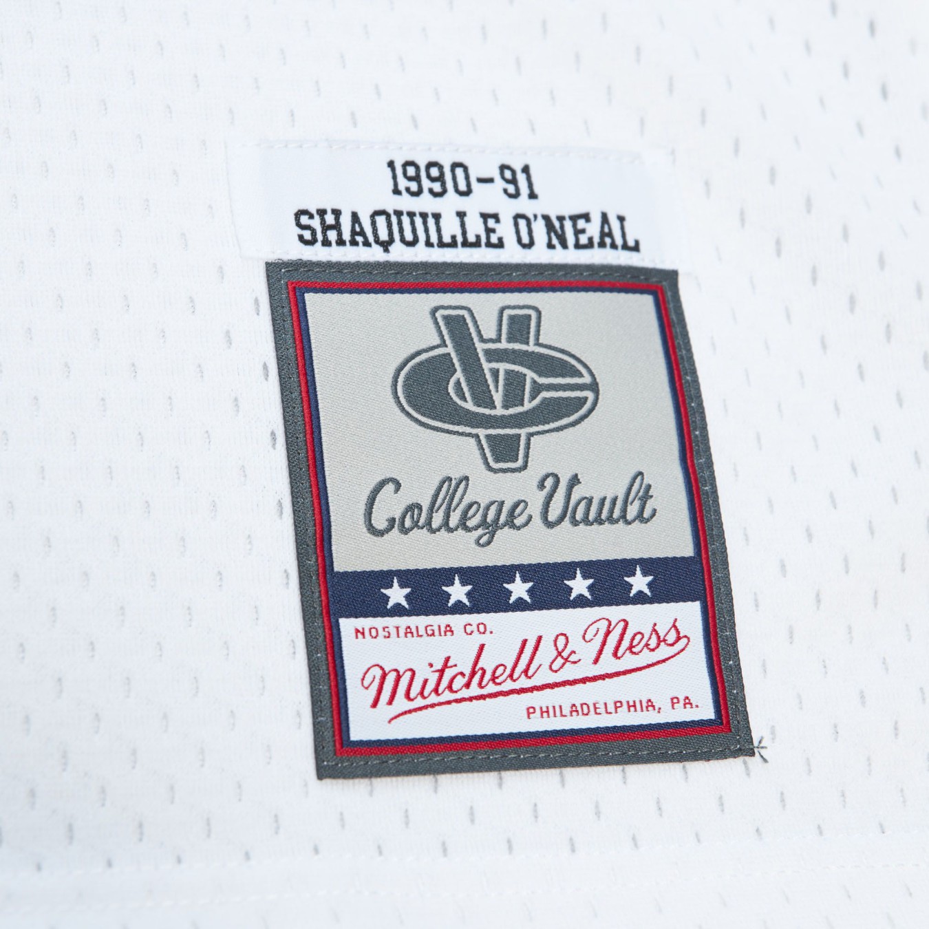 Mitchell & Ness Swingman Jersey Louisiana State University White 1990 Shaquille O'Neal