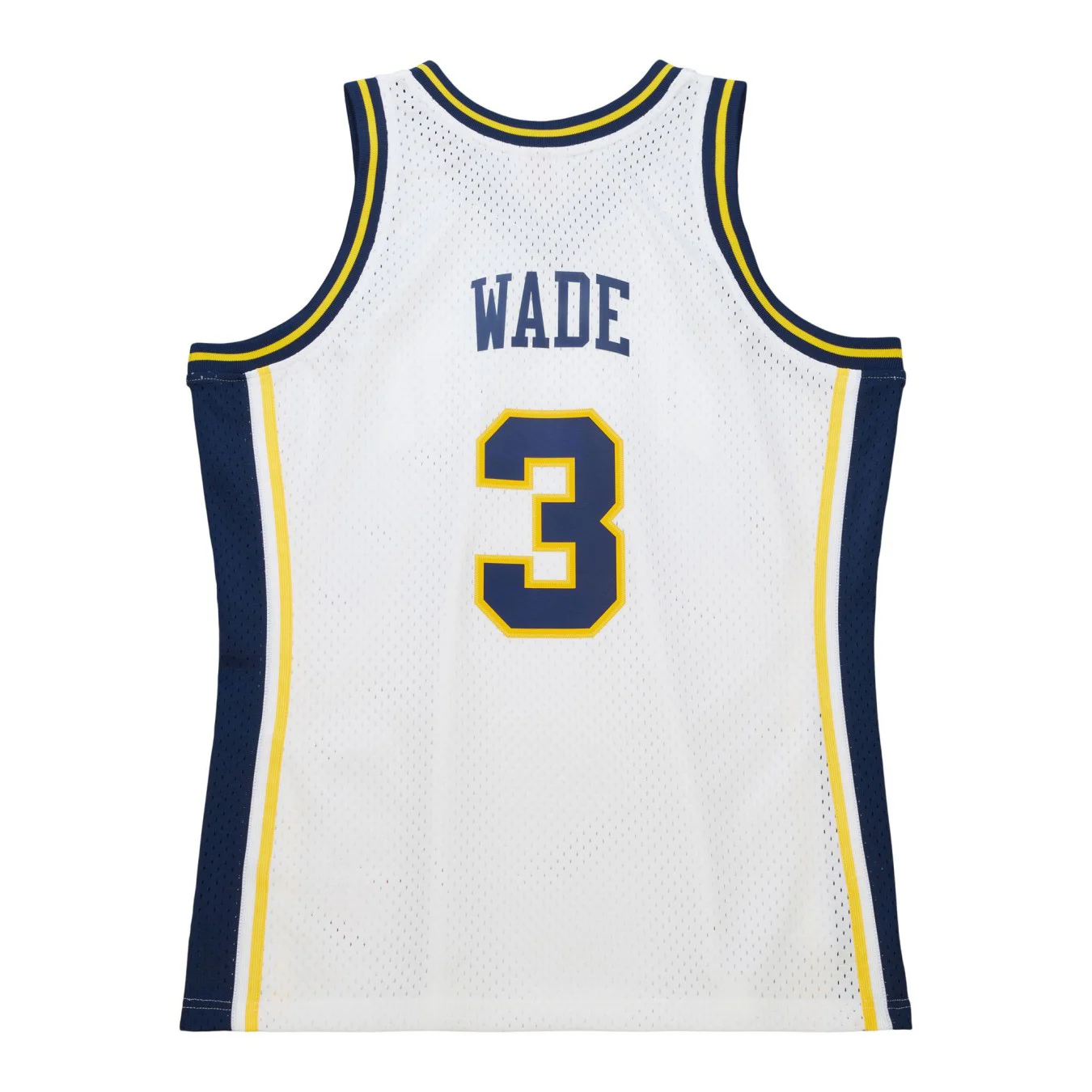 Mitchell & Ness Swingman Jersey Marquette University White 2002 Dwyane Wade