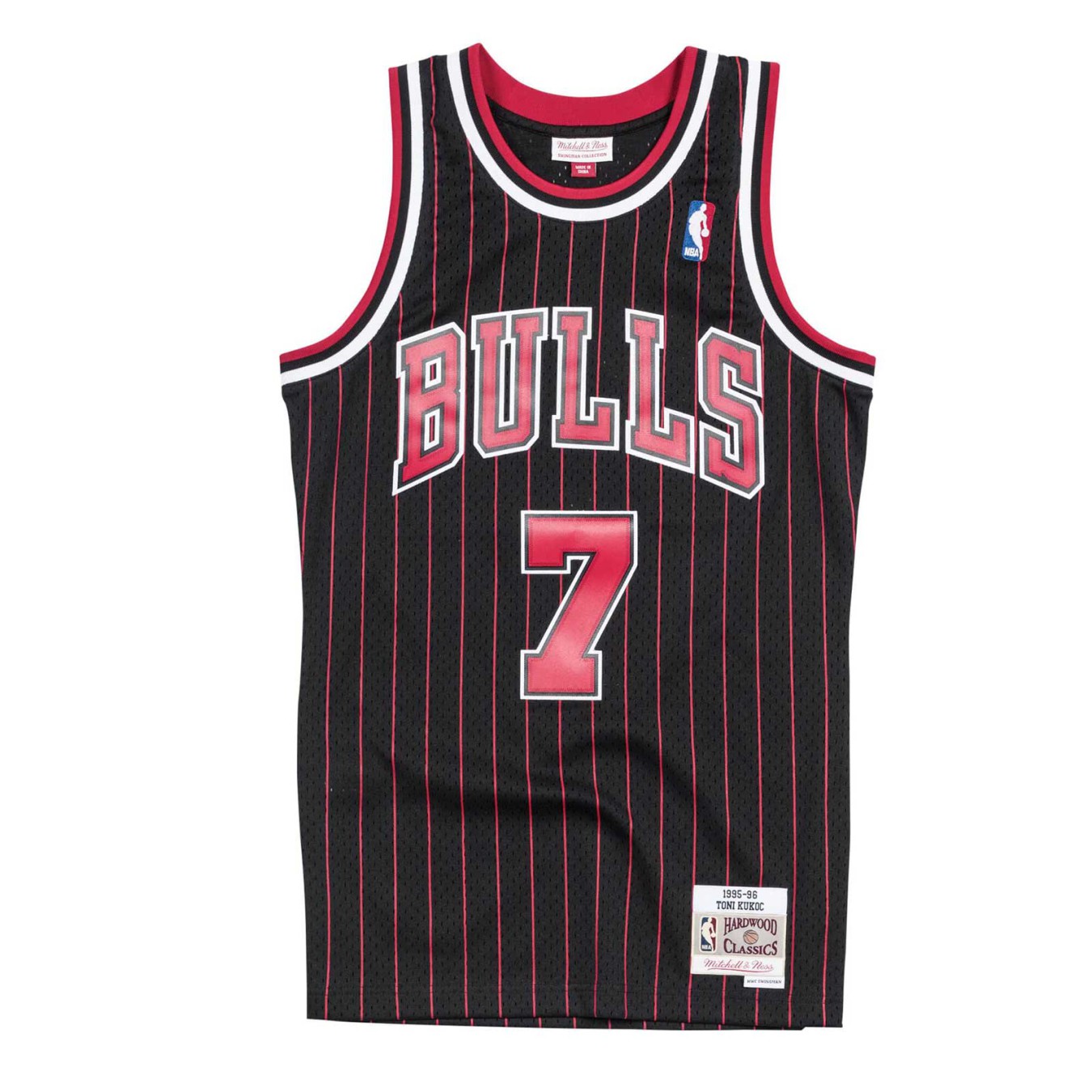 Mitchell & Ness Swingman Jersey Chicago Bulls 1995-96  Toni Kukoc