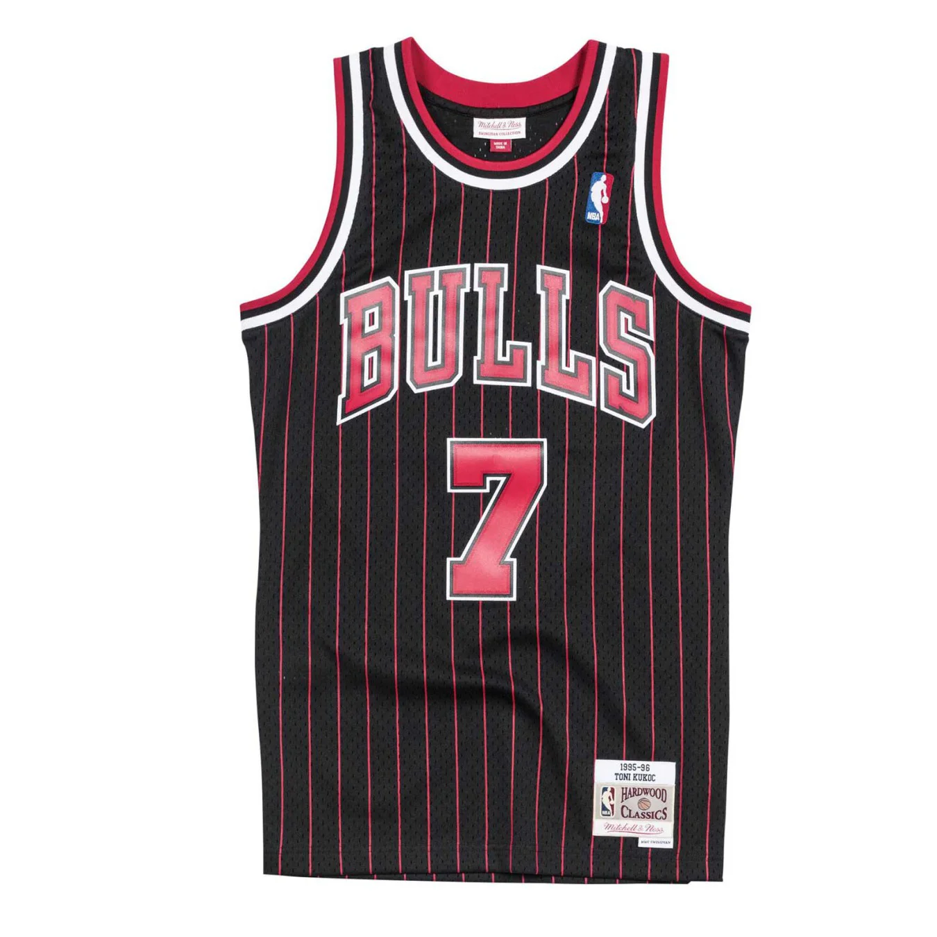 Mitchell & Ness Swingman Jersey Chicago Bulls 1995-96  Toni Kukoc