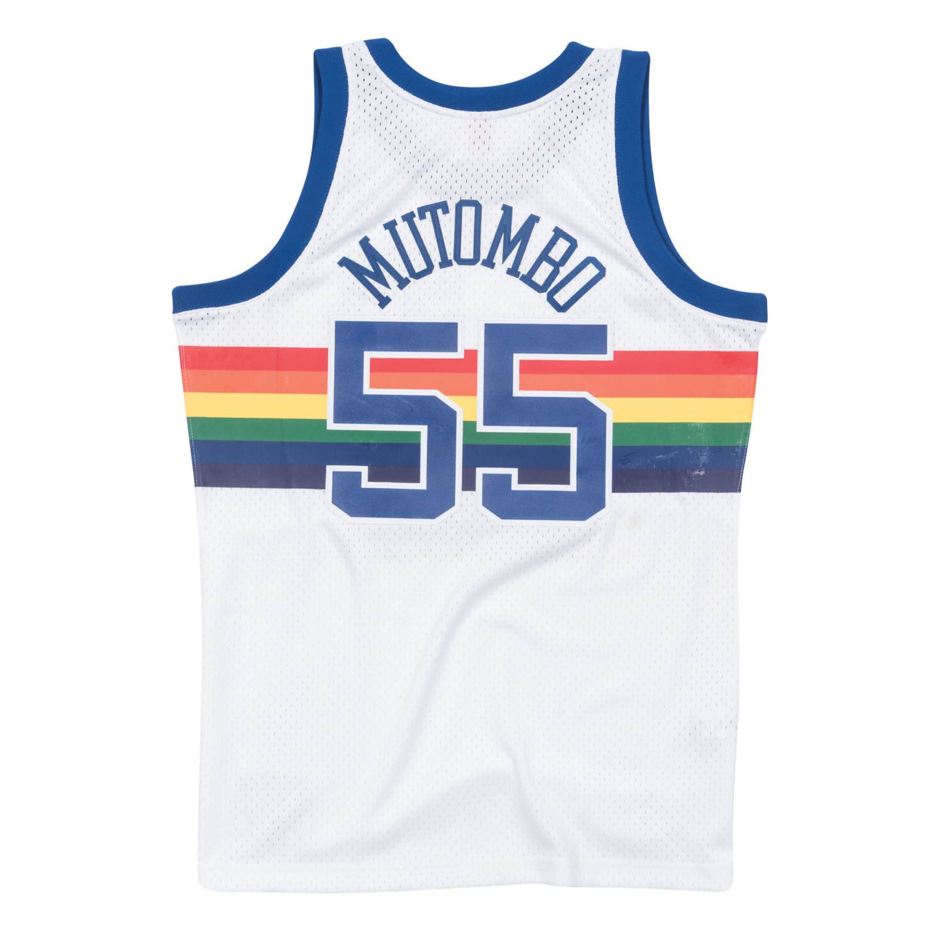 Mitchell & Ness Swingman Denver Nuggets 1991-92 Jersey Dikembe Mutombo