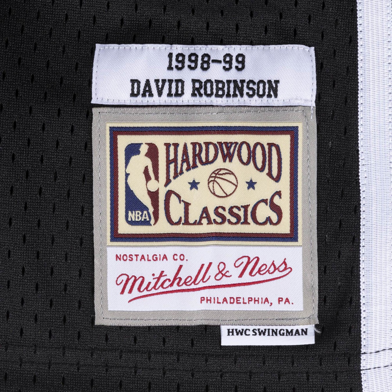 Mitchell & Ness Swingman Jersey San Antonio Spurs 1998-99 David Robinson
